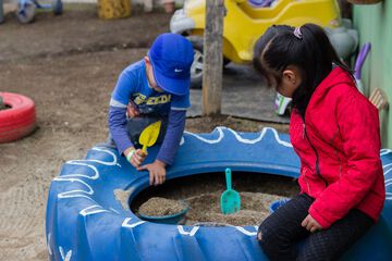 Children's play area - outdoor