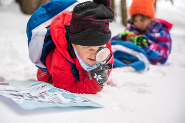 Snowshoeing
