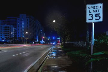 Front of property - evening/night