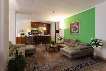 Lobby sitting area