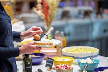 Breakfast buffet