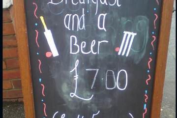 Breakfast area