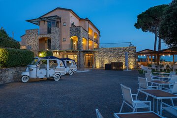 Front of property - evening/night