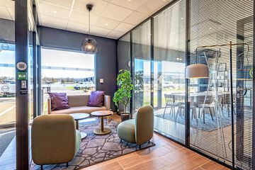 Lobby sitting area