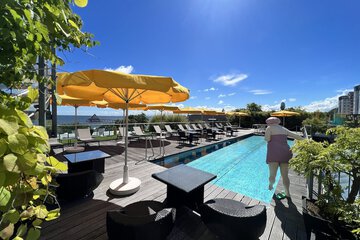 Rooftop pool