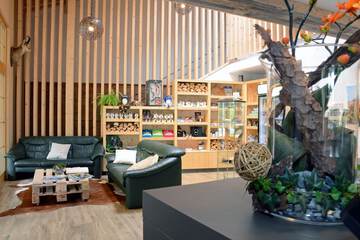 Lobby sitting area