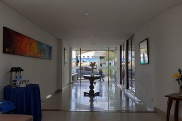 Interior entrance