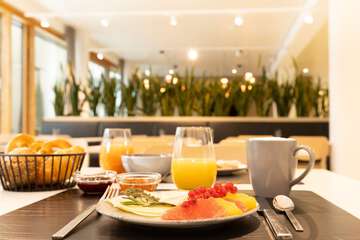 Breakfast area