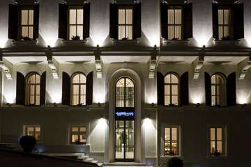 Front of property - evening/night
