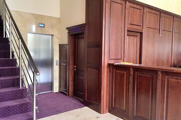 Interior entrance