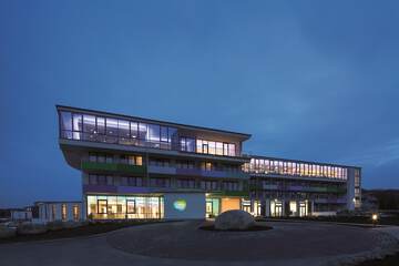 Front of property - evening/night