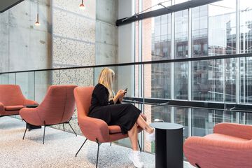 Lobby sitting area