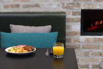 Breakfast area