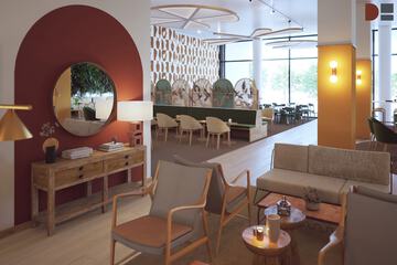 Lobby sitting area