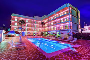 Front of property - evening/night