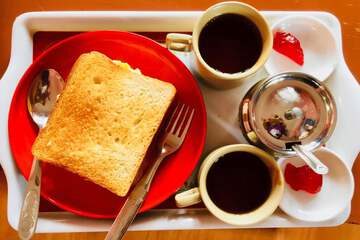 Breakfast area