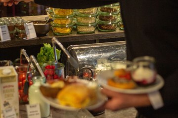 Breakfast buffet