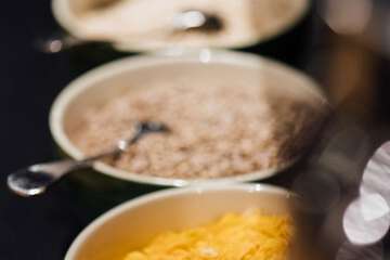 Breakfast buffet