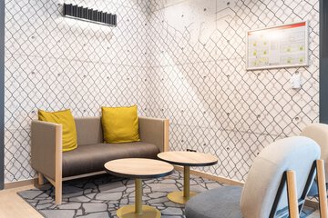 Lobby sitting area