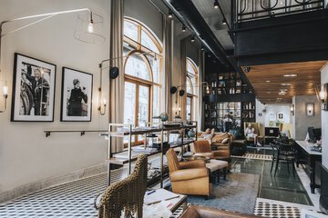 Lobby sitting area