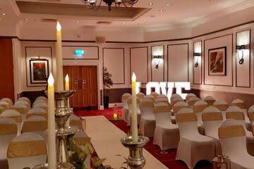 Indoor wedding
