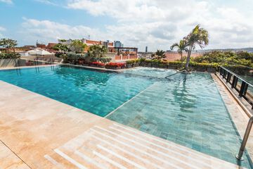 Rooftop pool