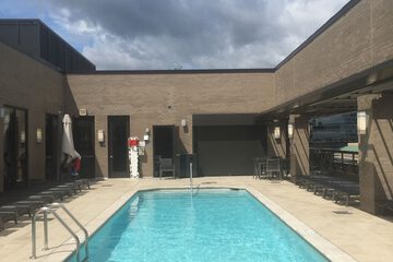 Rooftop pool