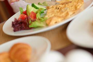 Breakfast buffet