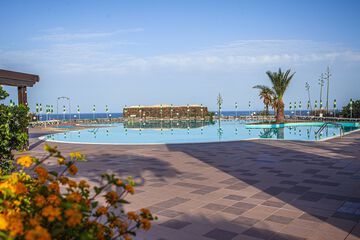 Rooftop pool