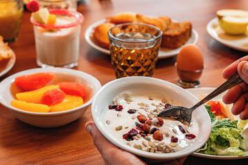 Breakfast buffet