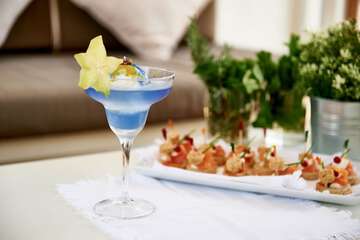 Poolside bar