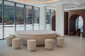 Lobby sitting area