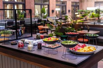 Breakfast buffet