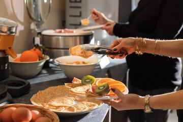 Breakfast buffet