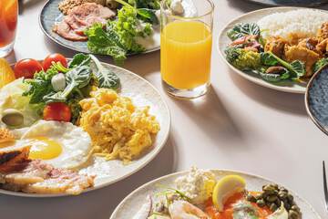 Breakfast buffet