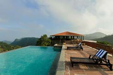 Rooftop pool