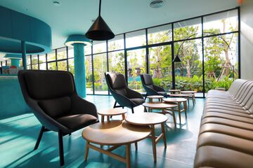 Lobby sitting area