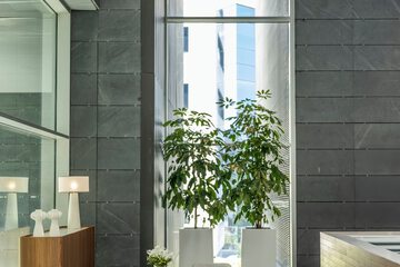 Interior entrance