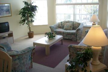 Lobby sitting area