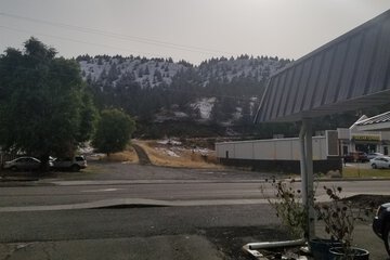 Outdoor rock climbing