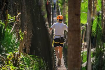 Ziplining