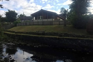 outside
