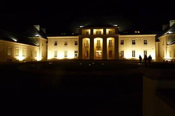Front of property - evening/night