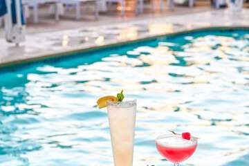 Rooftop pool
