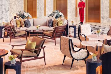 Lobby sitting area