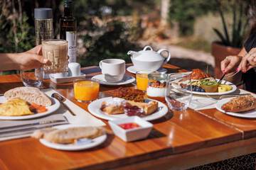 Breakfast buffet