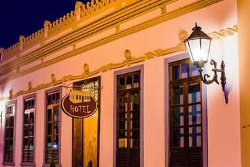 Front of property - evening/night