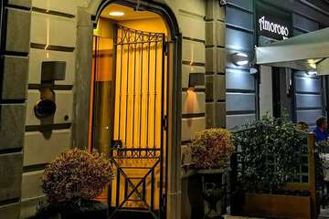 Front of property - evening/night