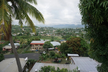 outside