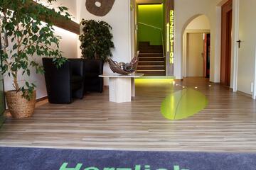Interior entrance